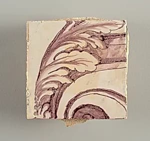Tile wall facing by Unknown