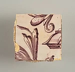 Tile wall facing by Unknown
