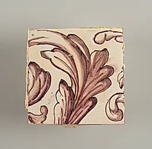 Tile wall facing by Unknown