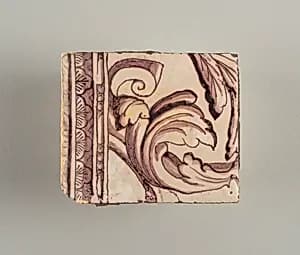 Tile wall facing by Unknown