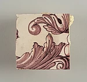 Tile wall facing by Unknown
