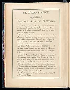 Title Page (recto) by Marie F. Lattré, French, active eighteenth century