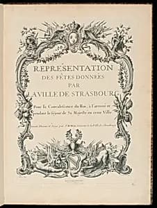Title Page by Johann Martin Weis, French, 1711 - 1751