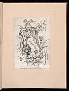 Title Page by Gabriel Huquier, French, 1695–1772