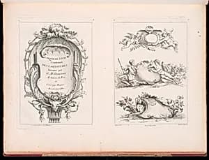 Title Page by Gilles-Marie Oppenord, French, 1672–1742