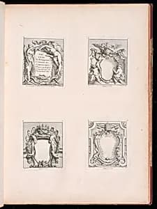 Title Page by Gilles-Marie Oppenord, French, 1672–1742