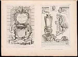 Title Page by Gilles-Marie Oppenord, French, 1672–1742