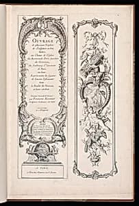 Title Page by François Roumier, French, 16..–1748