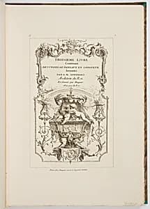Title Page by Gilles-Marie Oppenord, French, 1672–1742