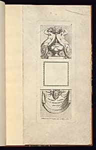 Title Page by Juste-François Boucher, French, 1736 – 1782