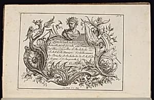Title Page by François de Cuvilliés the Elder, Belgian, active Germany, 1695 - 1768