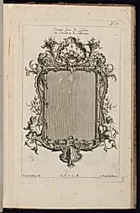Title Page by François de Cuvilliés the Elder, Belgian, active Germany, 1695 - 1768