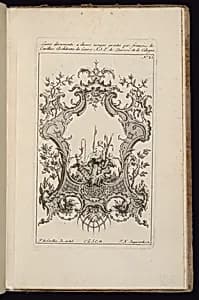 Title Page by François de Cuvilliés the Elder, Belgian, active Germany, 1695 - 1768