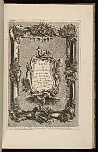 Title Page by François de Cuvilliés the Elder, Belgian, active Germany, 1695 - 1768