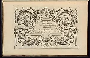 Title Page by Alexis Loir, French, 1640 - 1713