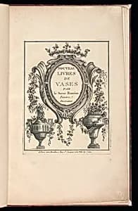 Title Page by Pierre Ranson, French, 1736–1786