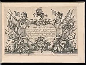 Title Page by Laurent Le Languedoc, French, active ca. 1684 – 1705