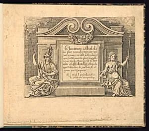 Title Page by Thobie Tourneur, Le Thuraine, French, active ca. 1630 – ca. 1690