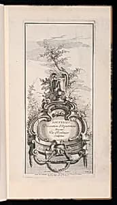 Title Page by Jean-François-Antoine Boulanger, French?, active mid 18th century