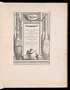 Title Page by Joseph Marie Vien, French, 1716–1809
