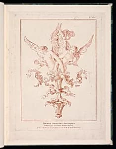 Title Page by Jean-Baptiste Huet, French, 1745 – 1811