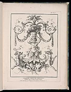 Title Page by Jean-Baptiste Huet, French, 1745 – 1811