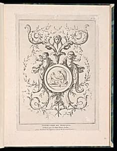 Title Page by Jean-Baptiste Huet, French, 1745 – 1811