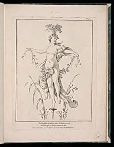 Title Page by Jean-Baptiste Huet, French, 1745 – 1811