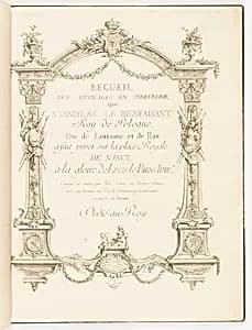 Title Page by Jean Lamour, French, 1698–1771