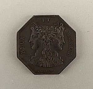 Token by Raymond Gayrard, French, 1777 - 1858