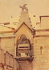 Tomb of Verona by Abbott Handerson Thayer