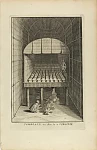 Tombeaux des Rois de la Virginie by Bernard Picart, French