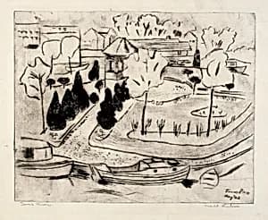 Tom's River by Walt Kuhn