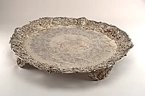 Tray by Edward Barton, British, active London, England, 1821- ca. 1838