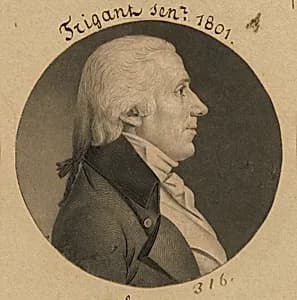 Trigant Sr. by Charles Balthazar Julien Févret de Saint-Mémin, 12 Mar 1770 - 23 Jun 1852