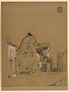 Trittenheim, Rhineland by Eugène Edouard Soulès, French, 1811–1876