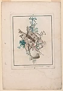 Trophies by Louis-Marin Bonnet, French, 1736 - 1793