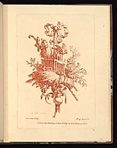 Trophy Design by Jean-Baptiste Huet, French, 1745 – 1811