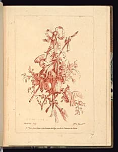 Trophy Design by Jean-Baptiste Huet, French, 1745 – 1811