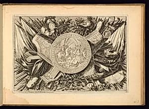 Trophy of Arms by Jean Le Pautre, French, 1618–1682