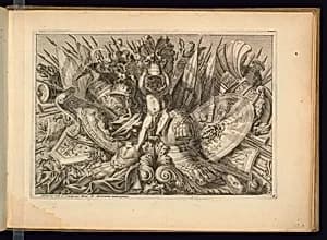 Trophy of Arms by Jean Le Pautre, French, 1618–1682