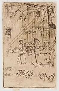 Turkeys by James McNeill Whistler (1834-1903)