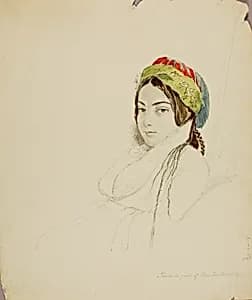 Turkish Girl of Constantinople by Miner Kilbourne Kellogg