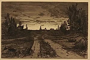Twilight by Mary Nimmo Moran, American, 1842–1899