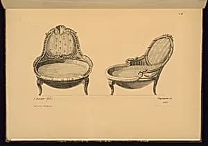 Two Bath Designs by Juste-François Boucher, French, 1736 – 1782