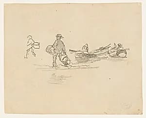 Two Fishermen, England by Winslow Homer, American, 1836–1910