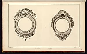 Two Frame Designs by Richard de Lalonde, French, active 1780–96