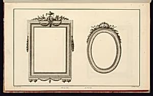 Two Frame Designs by Richard de Lalonde, French, active 1780–96