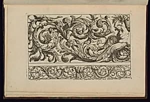 Two Frieze Designs by Alexis Loir, French, 1640 - 1713