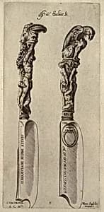 Two Knives by Francesco Salviati, Italian, 1510 – 1563